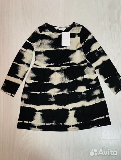 Платья HM с длинным рукавом 116- 122-128