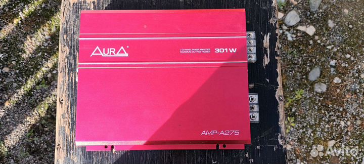 Сабвуфер и усилитель в автомобиль