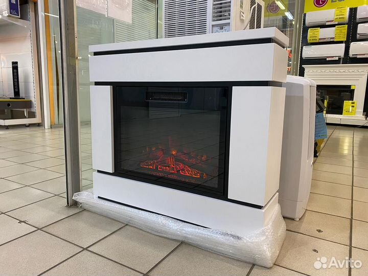 Электрокамины RealFlame 2D/3D Белые