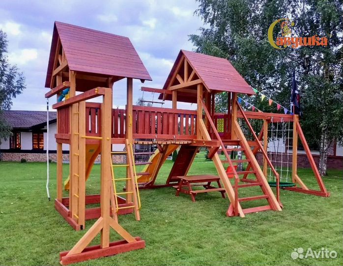 Детский игровой комплекс для улицы Савушка Люкс 9