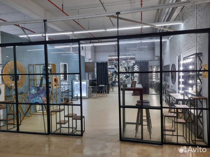 Торговое оборудование, стеллажи из металла, loft