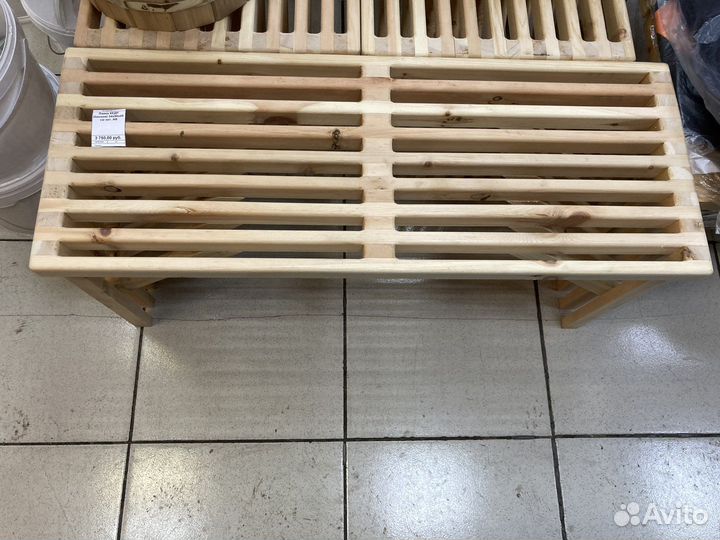 Лавка для бани