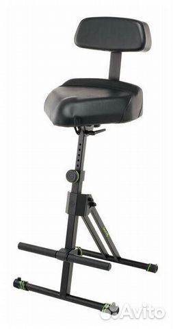 Gravity FM seat1 BR - Height Adjustable Stool with