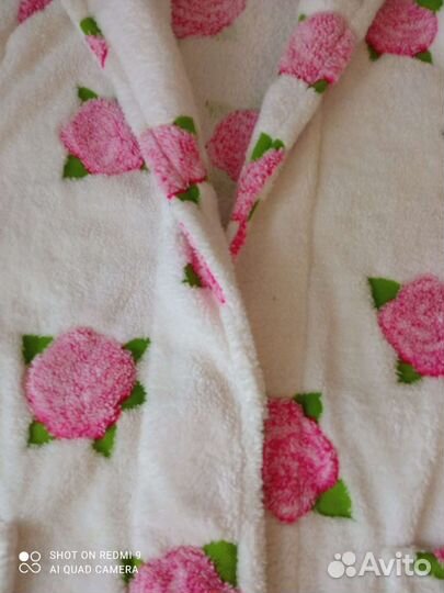 Халат махровый женский,р, 52,новый