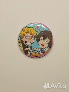 Значок бсд/ бродячие псы