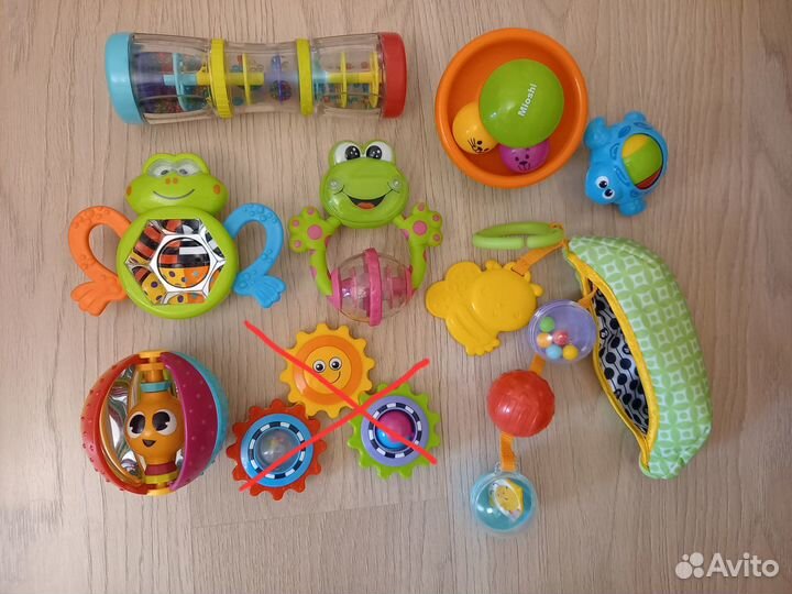 Развивающие Игрушки Погремушки