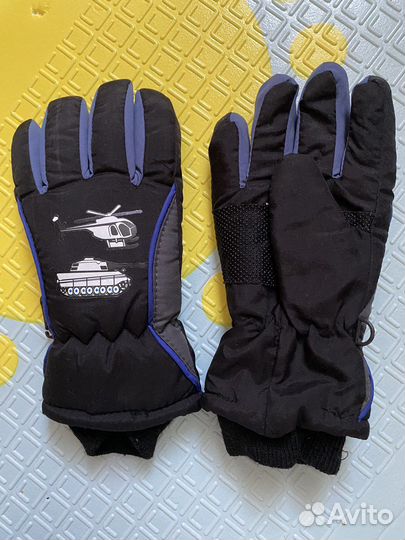 Перчатки зимние детские 4года