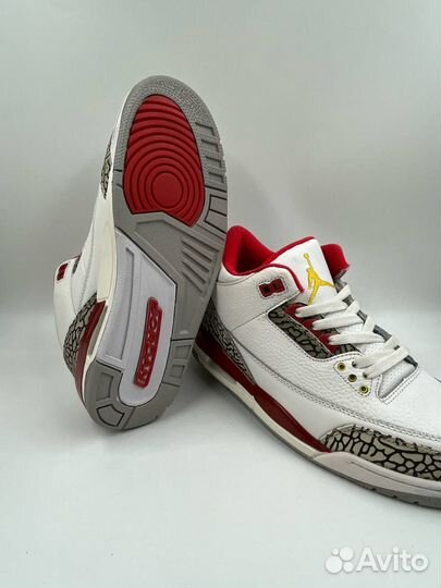 Jordan 3 Retro Cardinal Red