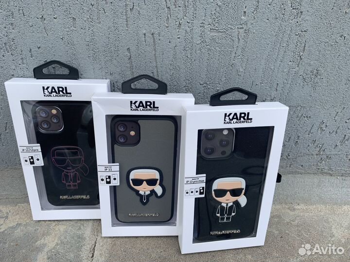 Чехол Guess Karl Lagerfeld на iPhone