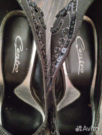 Туфли с бисером