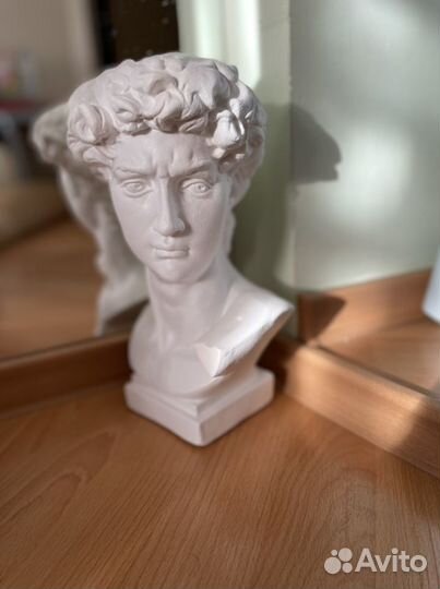 Кашпо интерьерное, Давид, скульптура, гипс