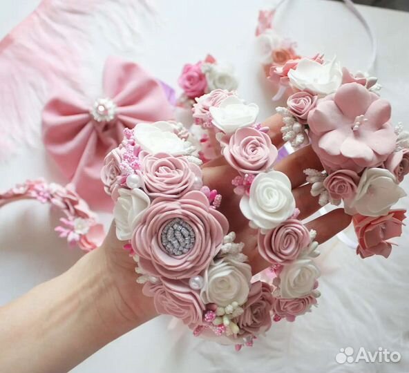 Ободок, бантики