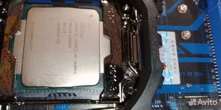 Материнская плата с процессором xeon e5 2690 v3