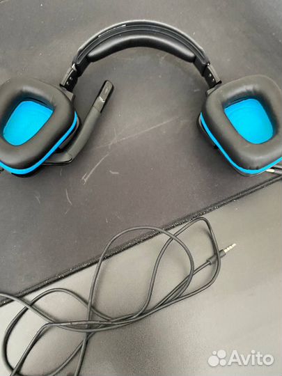 Проводная гарнитура Logitech G432 черный