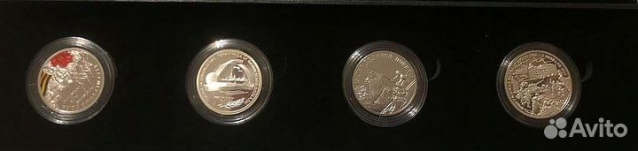 Набор монет 75 лет победы