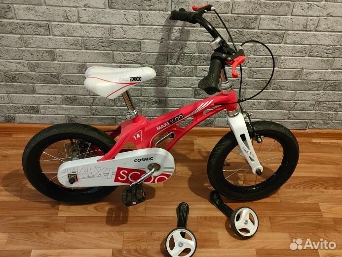 Детский велосипед 14 дюймов maxiscoo