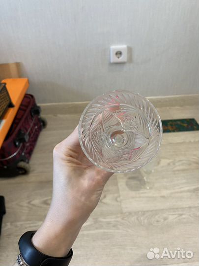 Хрустальные фужеры