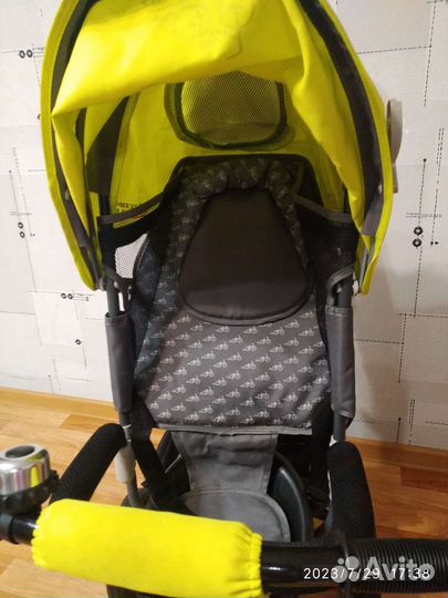 Детский велосипед с ручкой бу