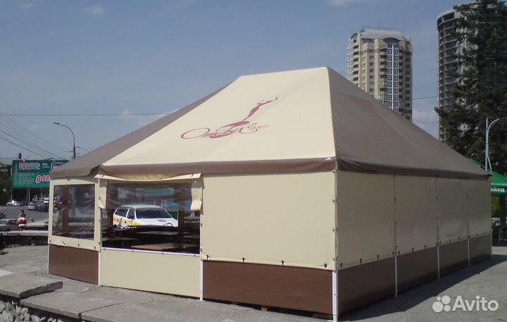 Тенты, шатры, ангары