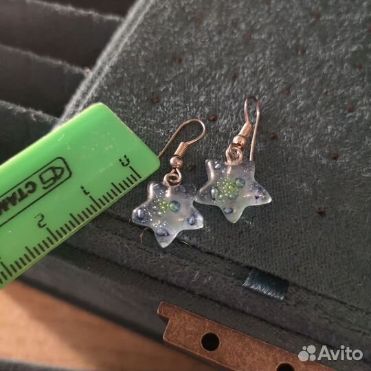 Серьги разные