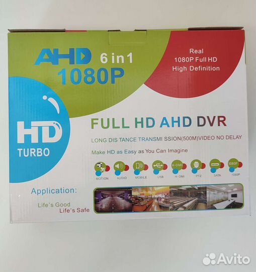 Регистратор для видеонаблюдения 4 канала с онлайн