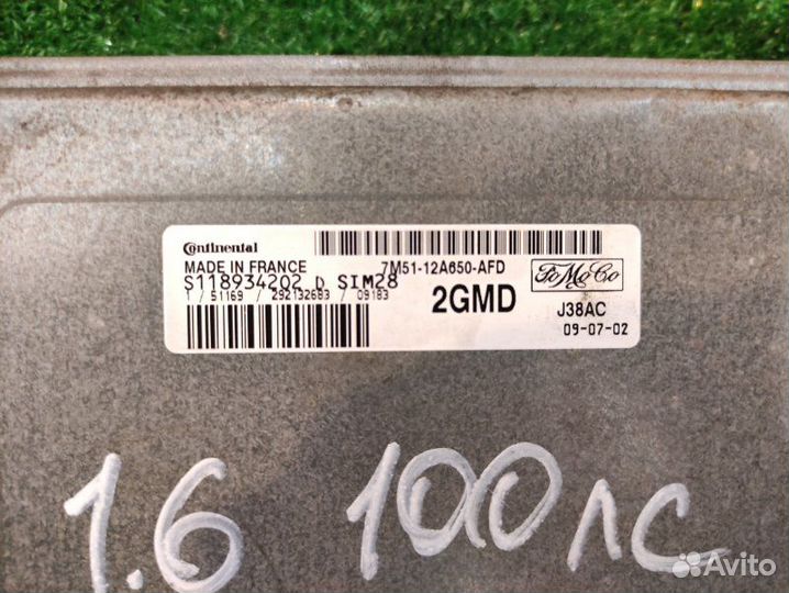 Блок управления двигателем Ford Focus 2 CB4 1.6