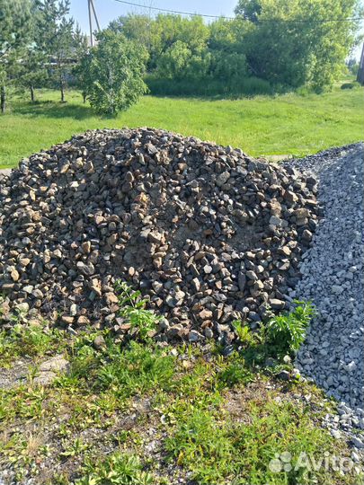 Щебень в мешках