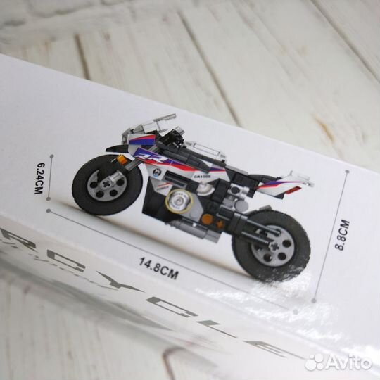 Детский конструктор мотобайк
