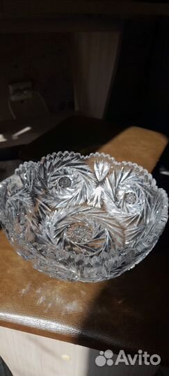 Салатник. Германия. Хрусталь