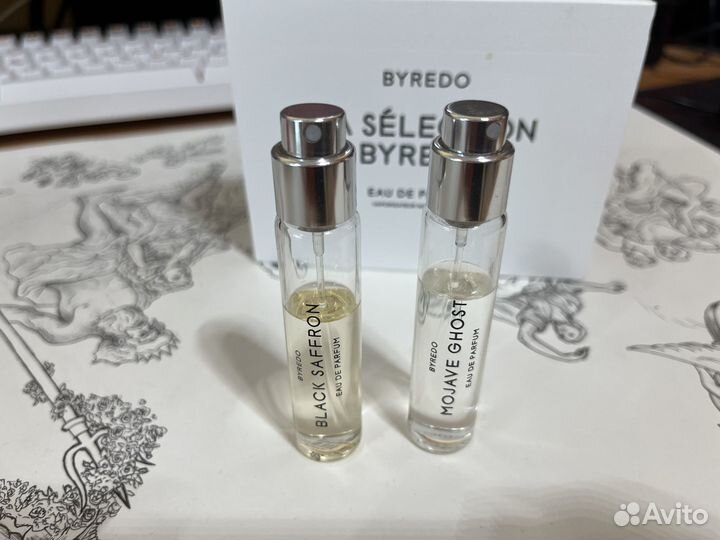 Byredo black saffron, Mojave ghost