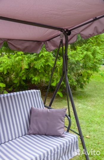 Качели садовые двухместные 