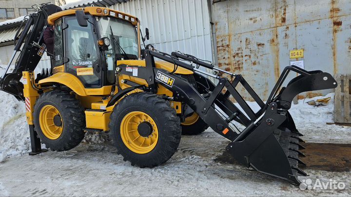 Экскаватор-погрузчик Shanmon 388H, 2024