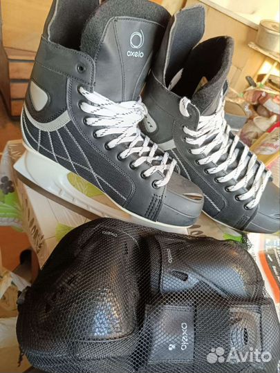 Коньки хоккейные