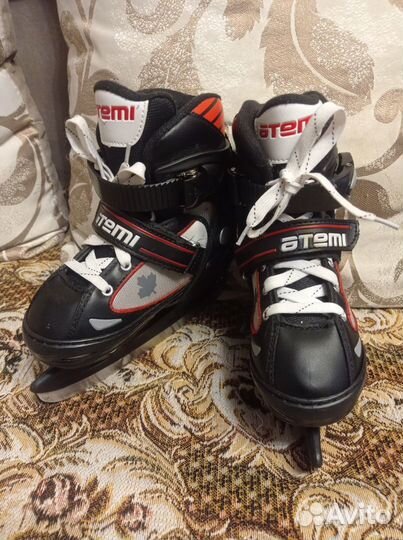 Коньки раздвижные детские 30-33