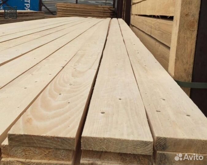 Доска обрезная 25х100х6000 ГОСТ 1 сорт