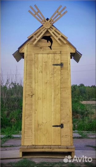 Дачный туалет деревянный З747