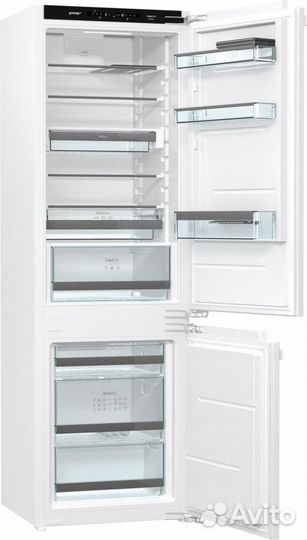 Встраиваемый двухкамерный холодильник Gorenje gdnr