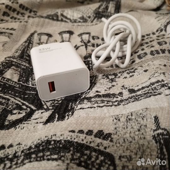 Быстрая зарядка xiaomi 33w