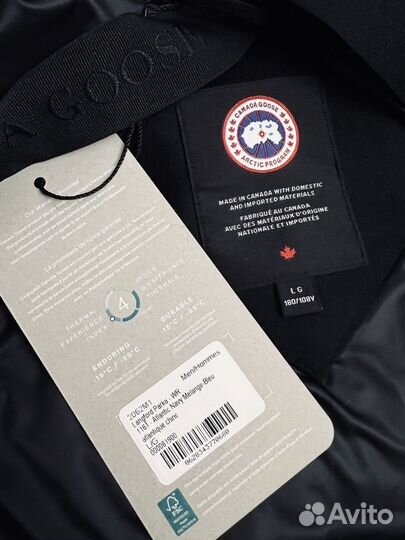 Canada Goose Пуховик Шерсть Оригинал Канада