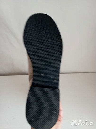 Сапоги женские белые Pollini