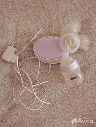Молокоотсос avent электрический