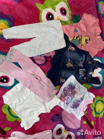 Вещи на девочку пакетом