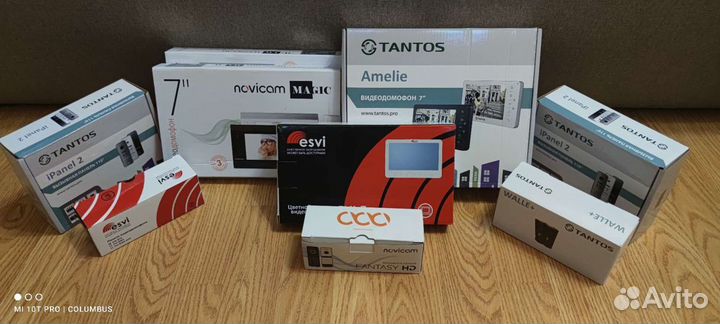 Вызывная панель для домофона и мониторы