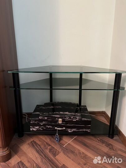 Стеклянная тумба