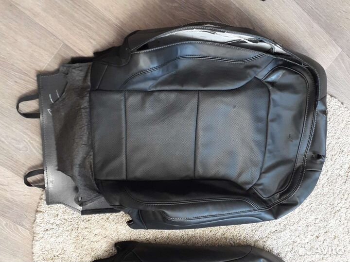 Обшивка передних сидений Ford Explorer 5 рестайл