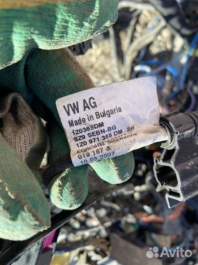 Проводка Skoda Octavia A5 V1,8 CDA DSG