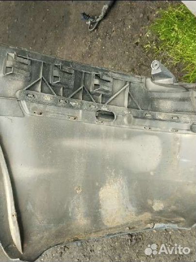 Бампер задний шкода супер б, 2002 год