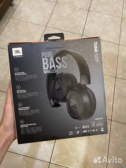 Наушники jbl tune 520bt