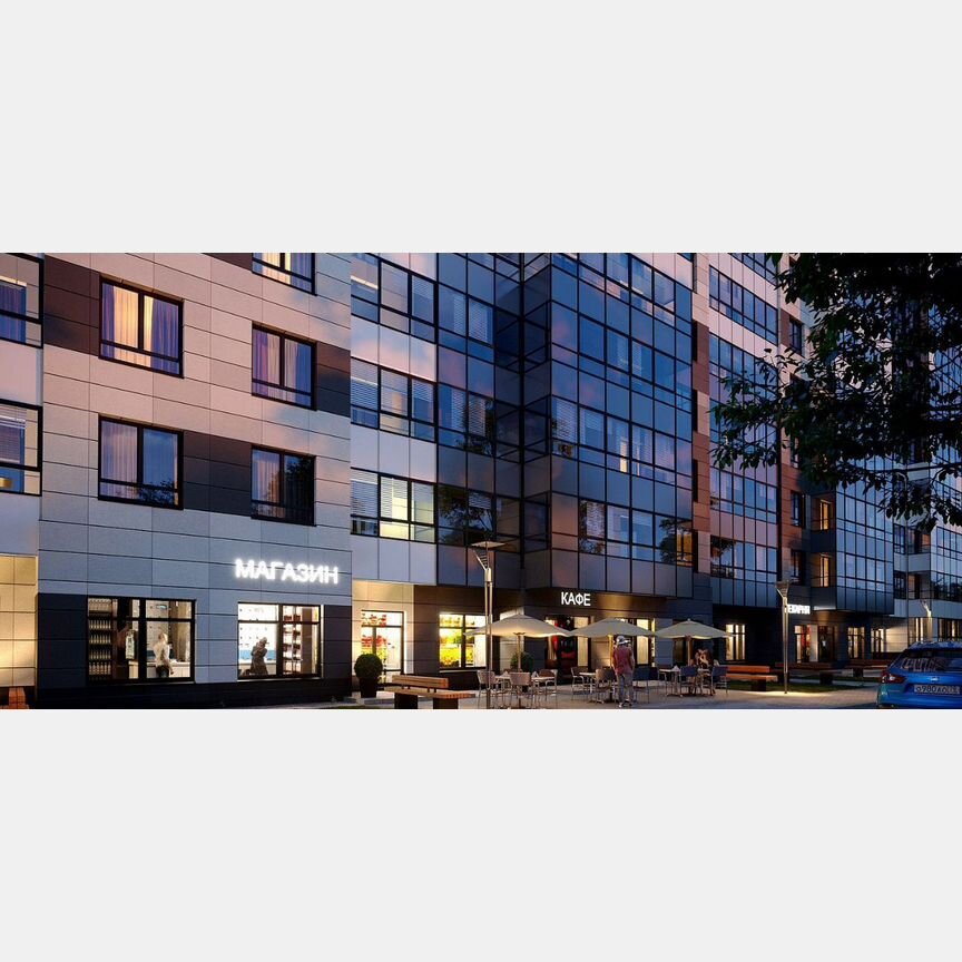 Квартира-студия, 16,3 м², 16/24 эт.