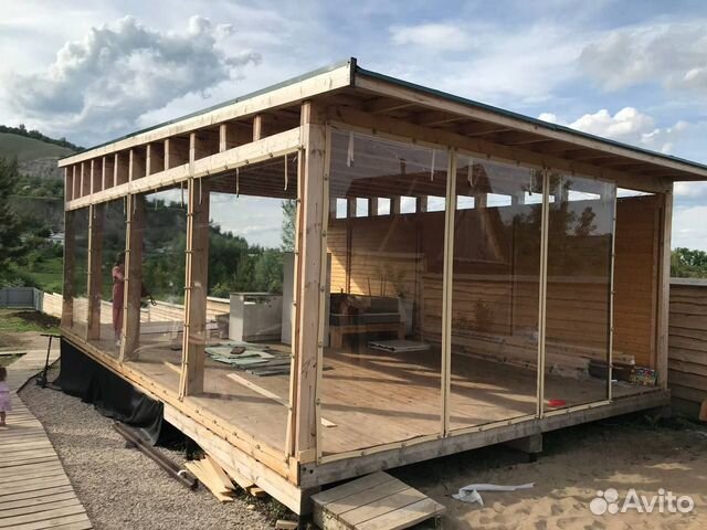 Мягкие окна из пвх для ресторанов и кафе